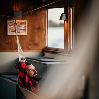 Im Boot und drum herum